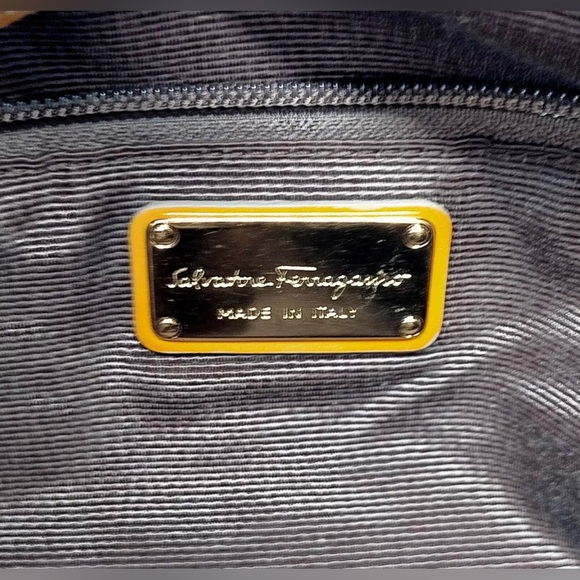 Salvatore Ferragamo Signature Ribbon Nylon Bag 😍💛 - Picture 4 of 11